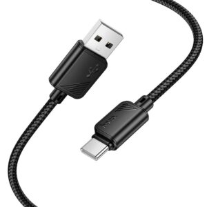 Καλώδιο USB-A σε USB-C Hoco 3A 1m X113 μαύρο