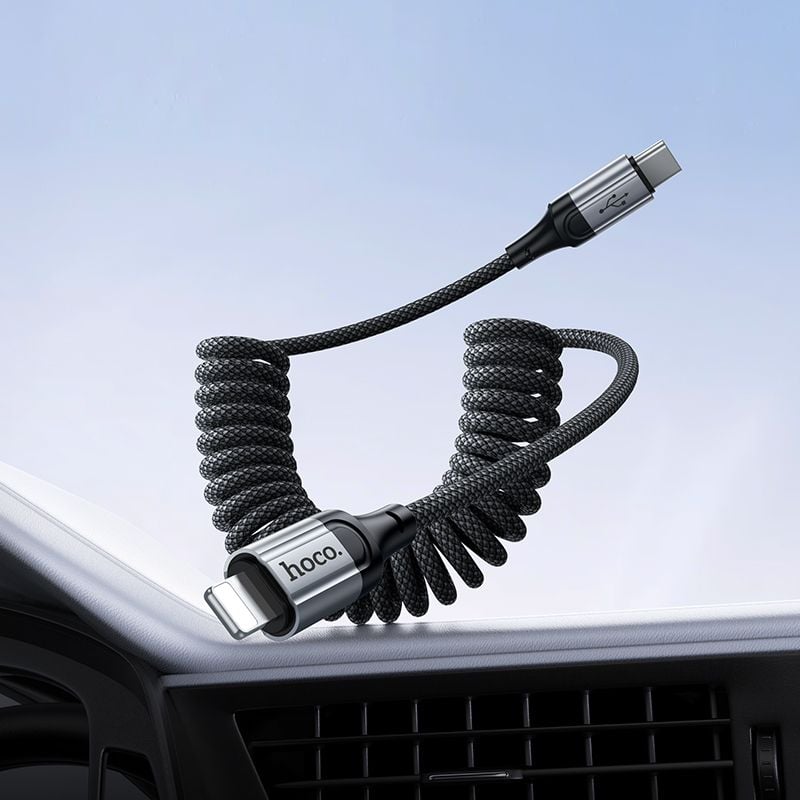 Καλώδιο USB-C σε Lightning Hoco PD 2,4A 1,5m X121 μαύρο - Image 7