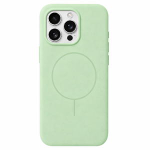 Θήκη Soft Touch Mag Case Magnetic 1,5mm MobiCase για iPhone 12 Pro Ανοιχτό Πράσινο