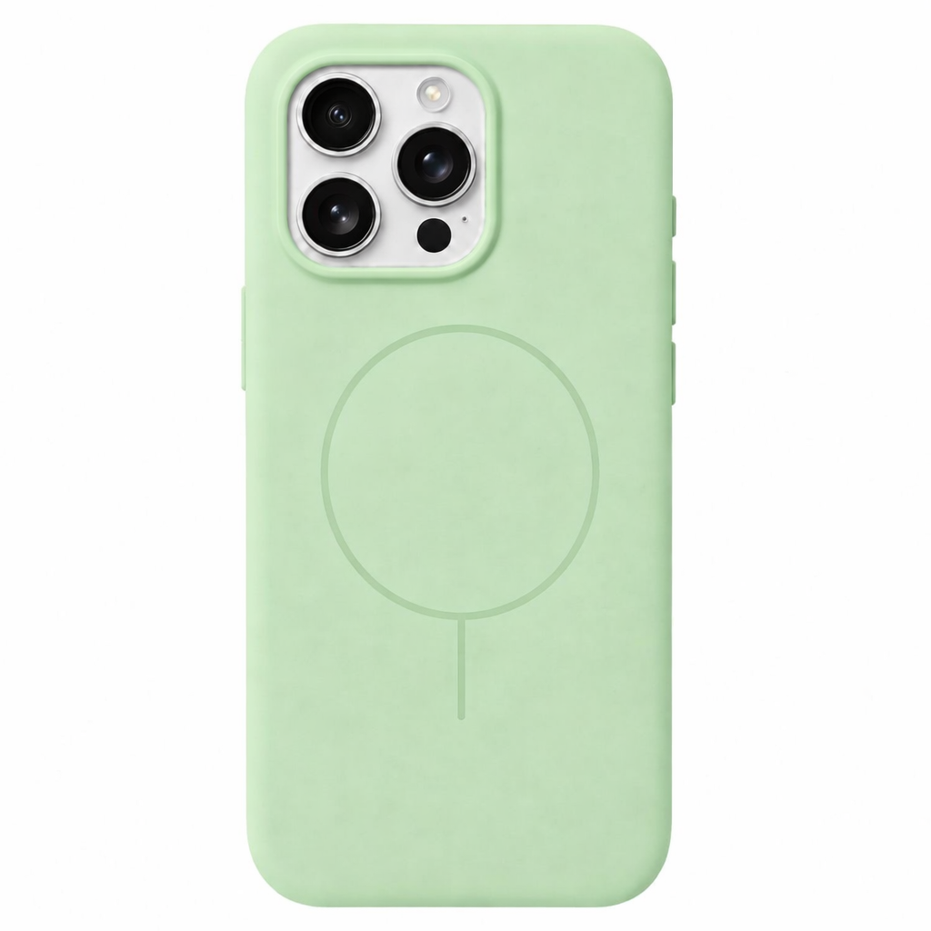 Θήκη Soft Touch Mag Case Magnetic 1,5mm MobiCase για iPhone 12 Pro Ανοιχτό Πράσινο