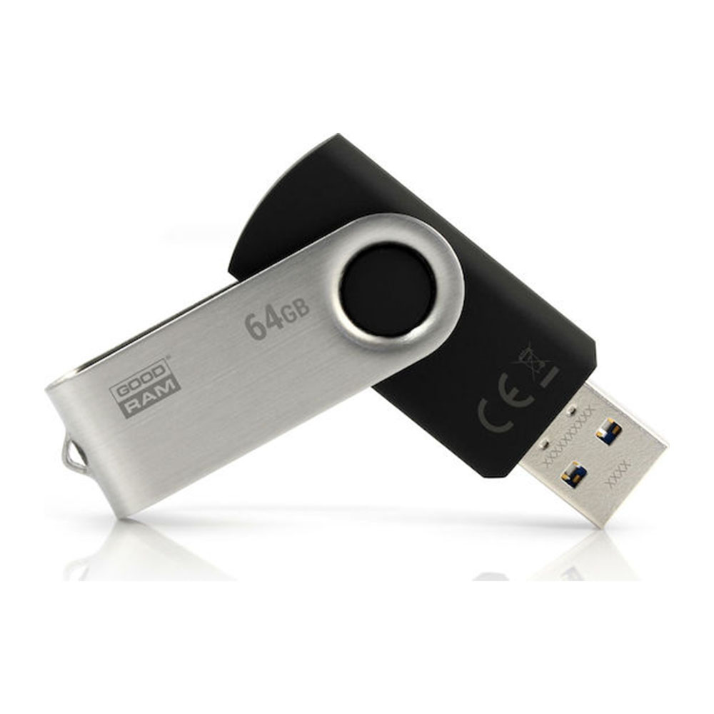 GOODRAM Pendrive UTS3 – 64GB USB 3.2 Μαύρο - Image 4