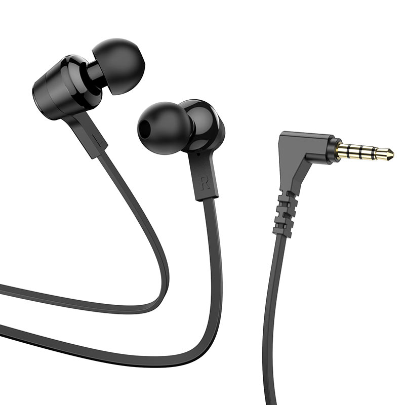 HOCO ακουστικά handsfree με καλώδιο Type C και μικρόφωνο M86 μαύρα - Image 3