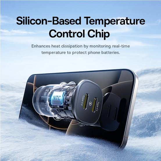 BASEUS 12V 30W, USB-A + USB-C, GoTrip DP1 black – C00072300123-00 - Image 6