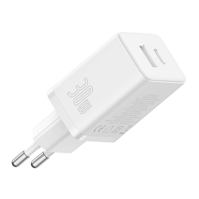BASEUS 220V 30W, USB-A + USB-C, Cube Pro white – P10111404213-00 - Image 3