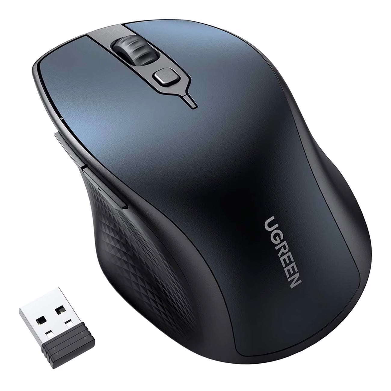 Wireless Mouse UGREEN MU101, 4000DPI, BT / USB Receiver, Μπλε - Image 2