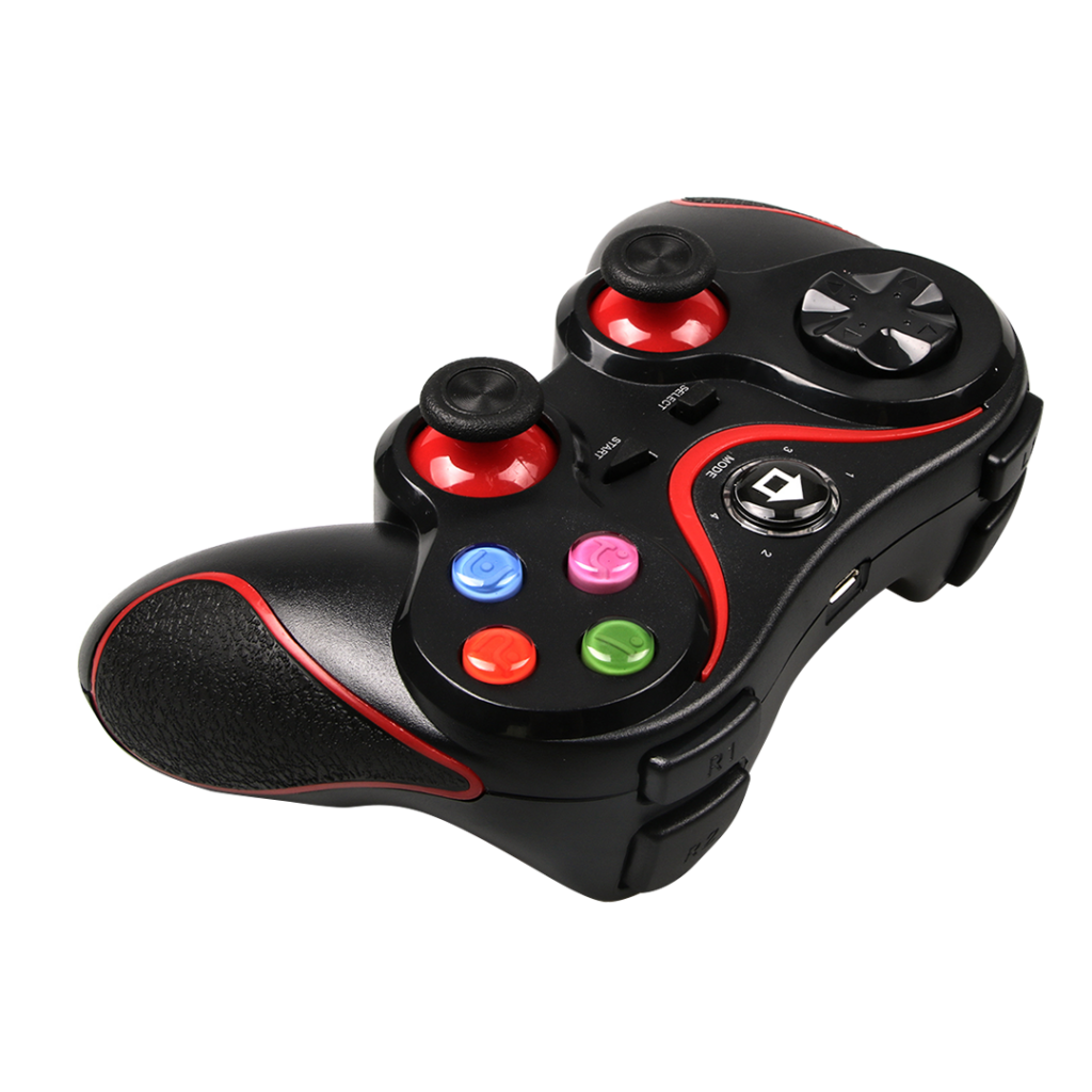 XO Ασύρματο Χειριστήριο Gaming Switch / Android / PC / PS4, Μαύρο+Κόκκινο – GP5 - Image 3