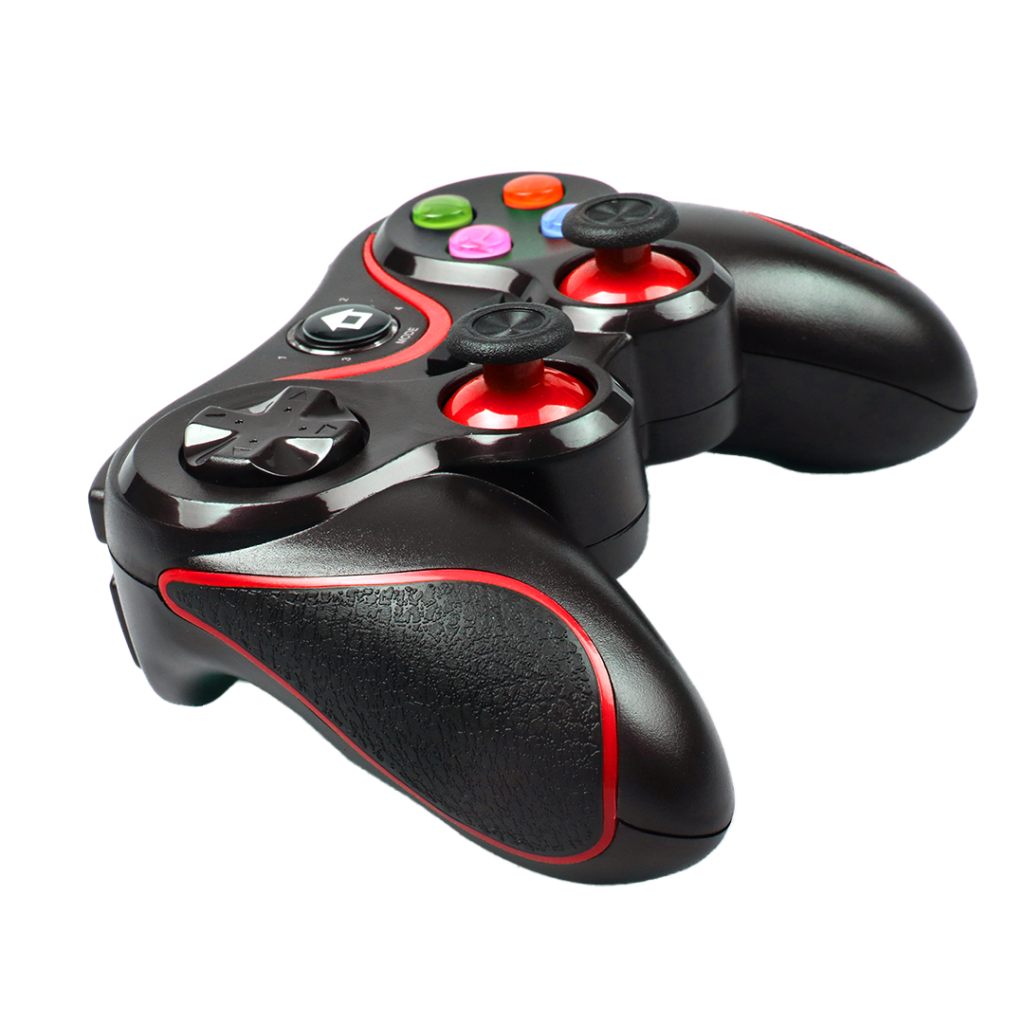 XO Ασύρματο Χειριστήριο Gaming Switch / Android / PC / PS4, Μαύρο+Κόκκινο – GP5 - Image 4