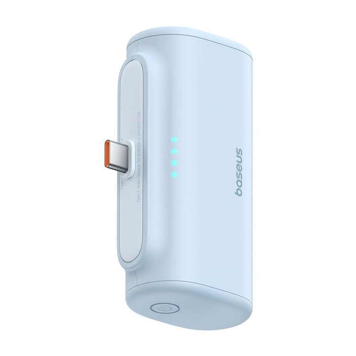 BASEUS Power Bank 5000mAh 20W USB-C + USB-C blue – P10068306313-00 - Image 3