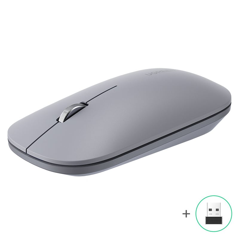 Wireless Mouse UGREEN MU001, 4000DPI, Γκρι - Image 2