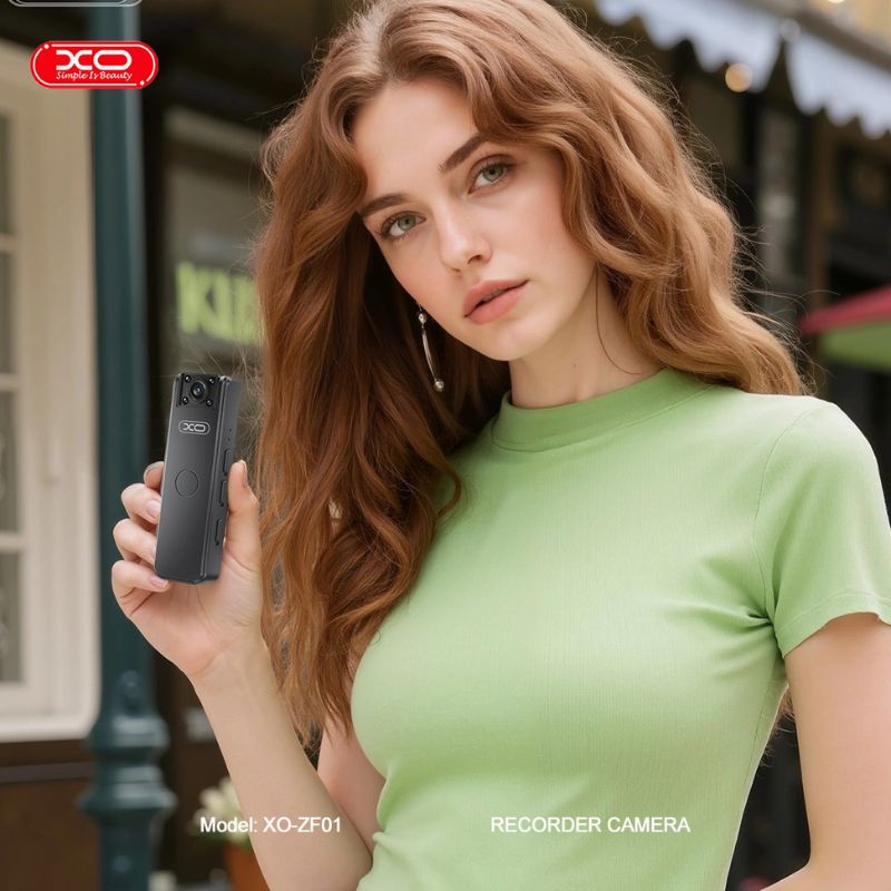 XO Φορητή Κάμερα Καταγραφής Μαύρη – ZF01 - Image 5
