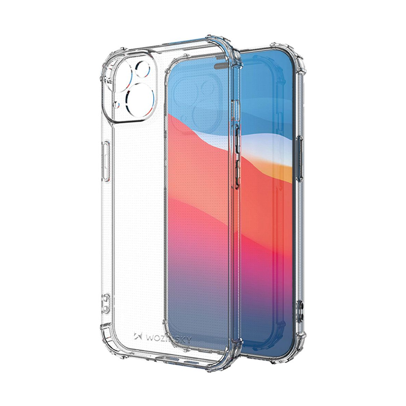 Anti Shock 1,5 mm Mag case for iPhone 15 6,1" transparent camera protection - Image 3