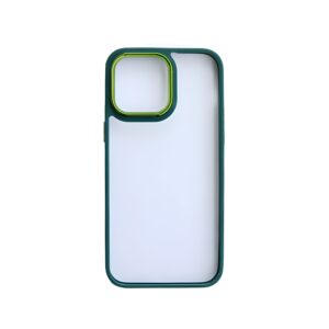 Θήκη Σιλικόνης Shockproof Back Cover για Apple iPhone 13 Pro Πράσινο