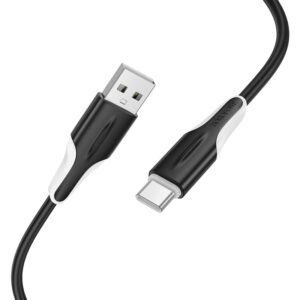 Borofone Cable BX119 New – USB to Type C – 3A 1 μέτρο μαύρο