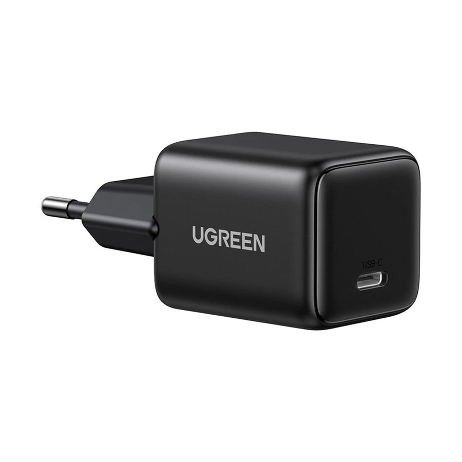 UGREEN 220V 20W, 1*USB-C GaN (black) – X512 / 55553 - Image 2