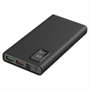 Platinet PMPB10WQC726B Power Bank 10000mAh 22.5W με Θύρα USB-C Quick Charge 3.0 + Power Delivery Μαύρο