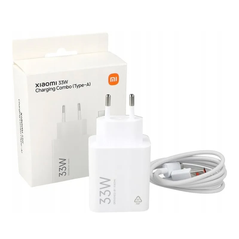 Xiaomi Φορτιστής 33W Charging Combo Type-A με Καλώδιο White EU (BHR9956EU) - Image 2