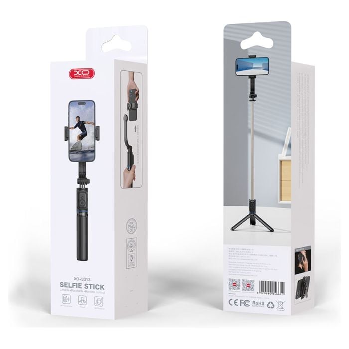 XO Tripod Stand, Bluetooth μαύρο – SS13 - Image 2