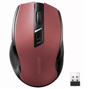 Wireless Mouse UGREEN MU006, 4000DPI, Κόκκινο