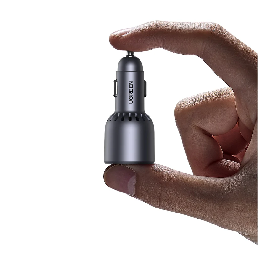 UGREEN 12V 75W, USB-A + 2xUSB-C, space grey – EC703 / 35024 - Image 6