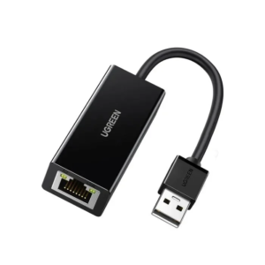 UGREEN Adapter USB-A 2.0 σε RJ45 θηλυκό μαύρο – CR110 / 20254