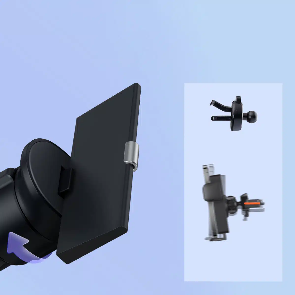 BASEUS Holder for mounting, Metal Age II Gravitational tarnish – SUJS000013 - Image 9