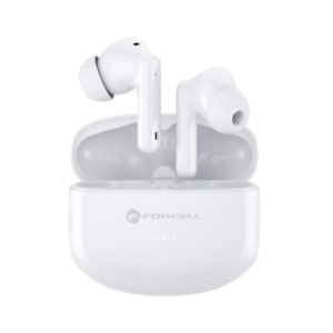 Ασύρματα ακουστικά Forcell F-Audio Clear Sound TWS Λευκά